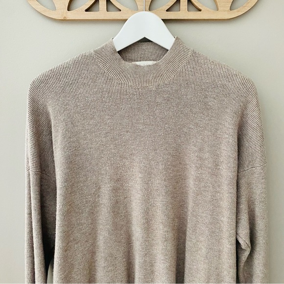 Altar'd State Pullover Knit Sweater Light Brown Sz XS/S - Picture 2 of 8